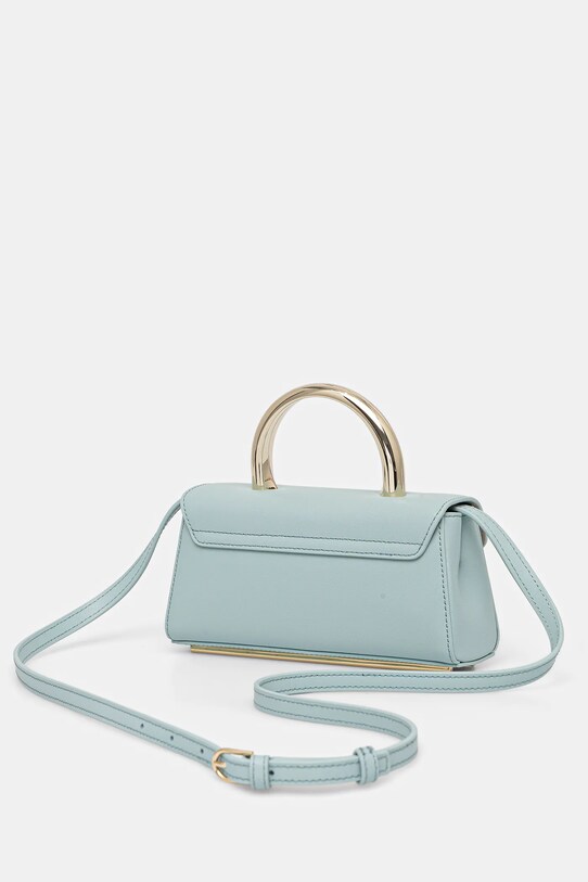 Akcesoria Furla torebka skórzana WE00723.BX3913.AQ000 turkusowy