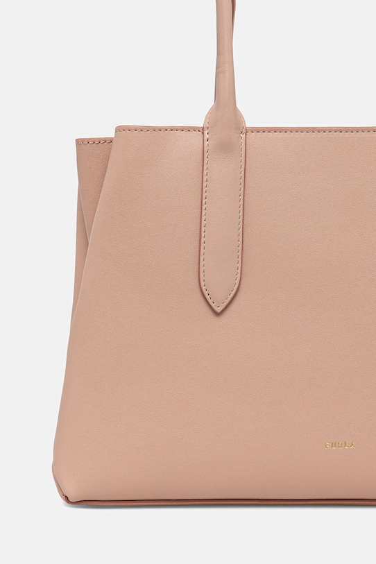 Akcesoria Furla torebka skórzana WB01606.BX3169.3766S pomarańczowy