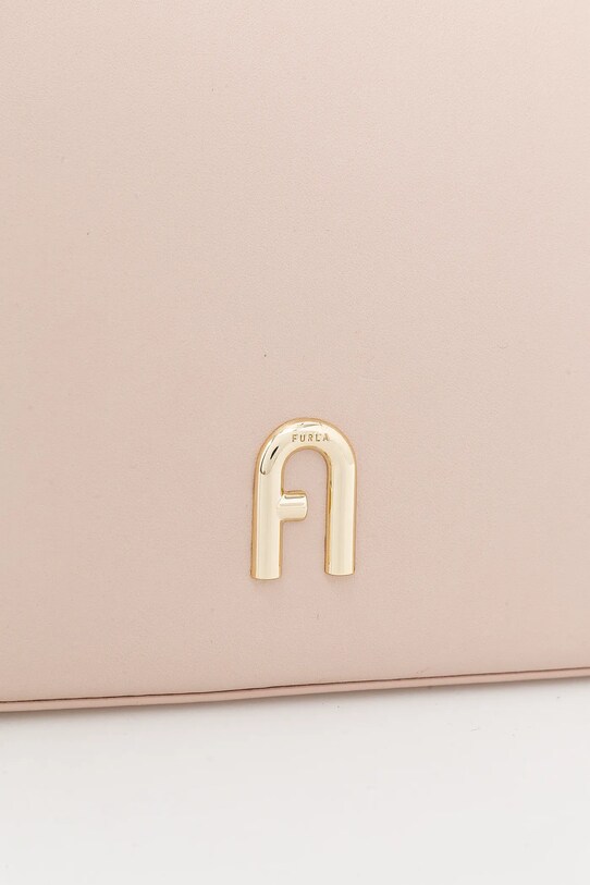 Kožená kabelka Furla růžová WE00615.AX0733.0496S