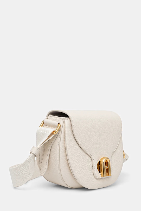 Δερμάτινη τσάντα Furla WB01491.BX0356.3762S λευκό AA00