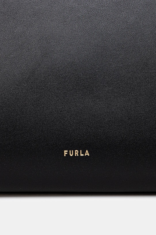 Kožená kabelka Furla černá WB01504.BX3104.O6000