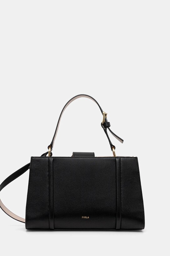Kabelka Furla přírodní kůže černá WB01557.ARE000.O6000