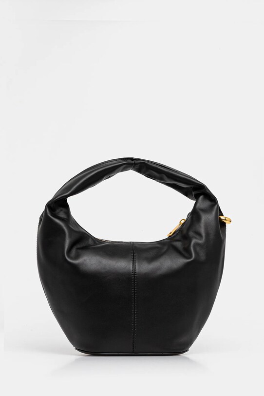 Furla geantă de piele uni negru WB01676.BX3168.O6000