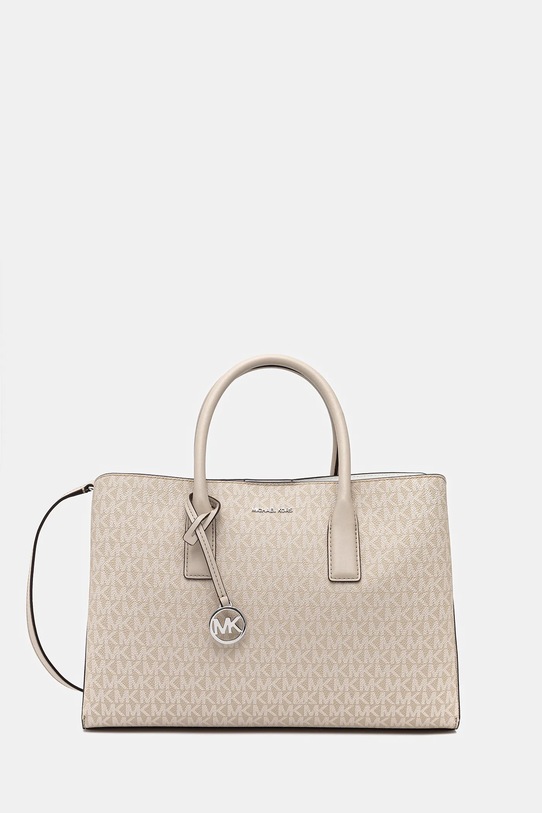 Kabelka MICHAEL Michael Kors usňová koža béžová 30S5S9RS3V