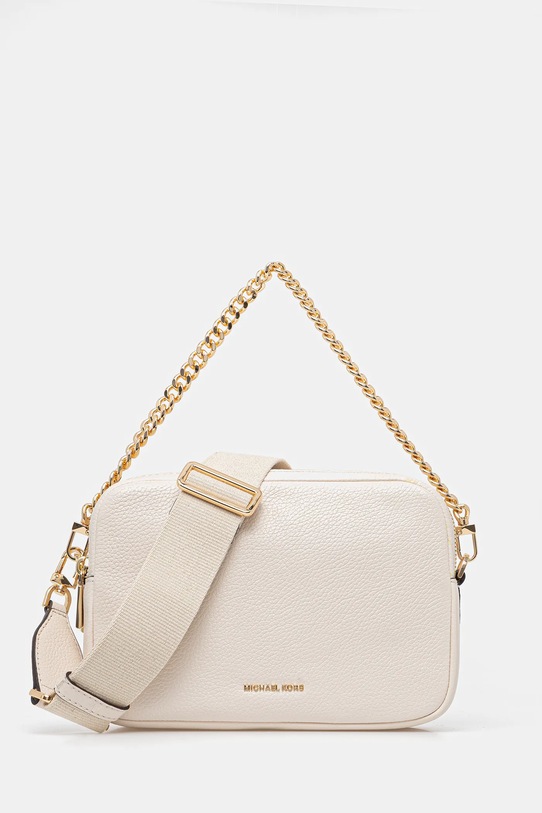 MICHAEL Michael Kors borsa a mano in pelle pelle fiore beige 32S5GYTC5L