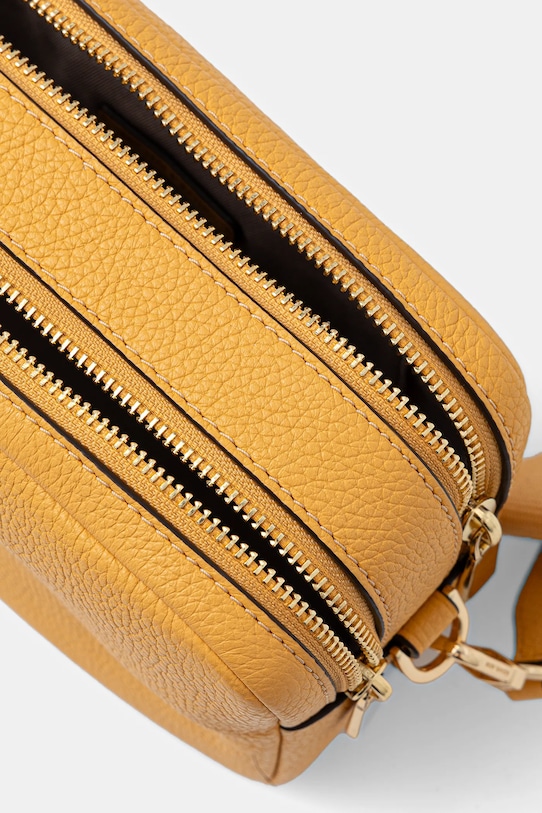 MICHAEL Michael Kors torebka skórzana żółty 32S5GYTC5L