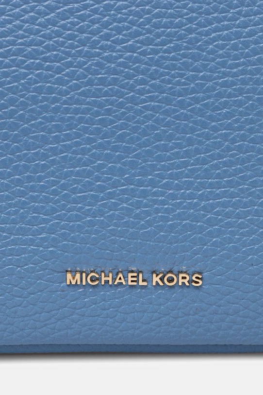Kožená kabelka MICHAEL Michael Kors modrá 32S5GYTC5L