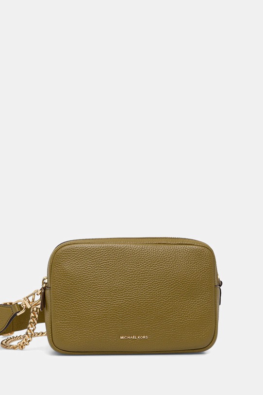 MICHAEL Michael Kors torebka skórzana skóra licowa zielony 32S5GYTC5L