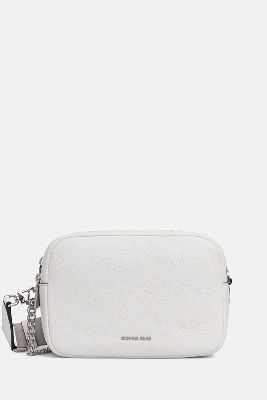 Шкіряна сумочка MICHAEL Michael Kors лицьова шкіра білий 32S5SYTC5L