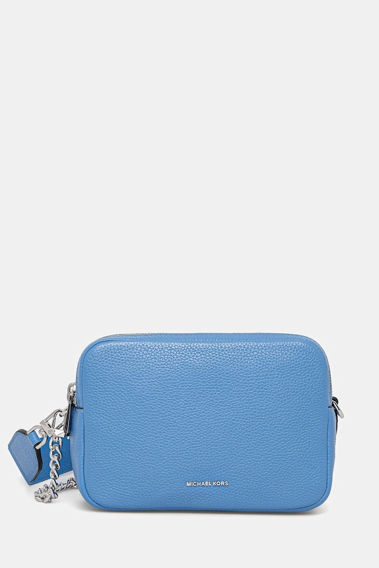 MICHAEL Michael Kors bőr táska nappa bőr kék 32S5SYTC5L
