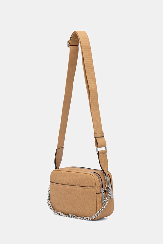 Αξεσουάρ Δερμάτινη τσάντα MICHAEL Michael Kors 32S5SYTC5L μπεζ