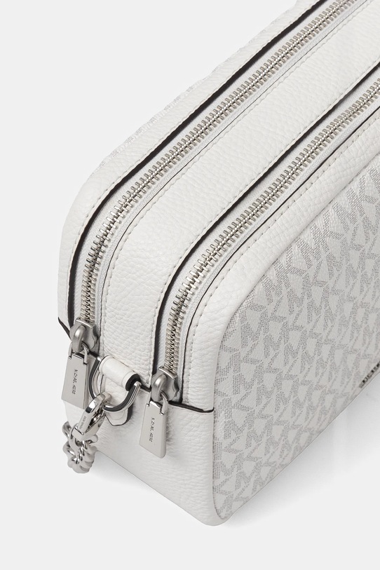 Kožená kabelka MICHAEL Michael Kors biela 32S5SYTC5V