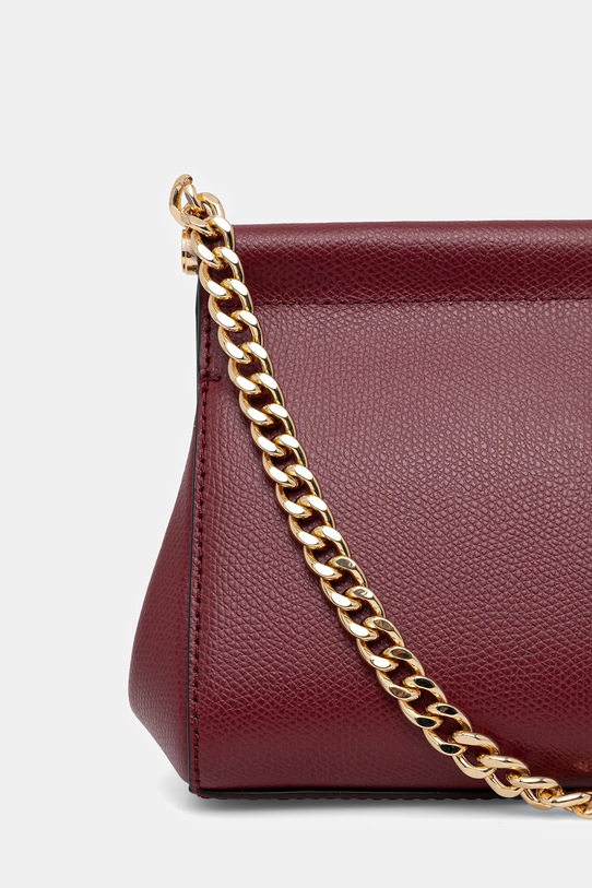 Akcesoria MICHAEL Michael Kors torebka skórzana 30S5G9YC6L bordowy