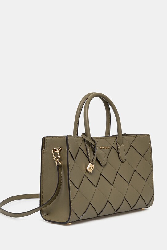MICHAEL Michael Kors poseta de piele 30S5GETS2L verde SS25
