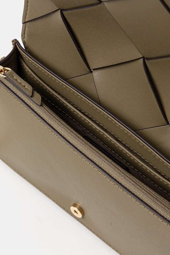 Δερμάτινη τσάντα MICHAEL Michael Kors 32S5GJ6C8L πράσινο