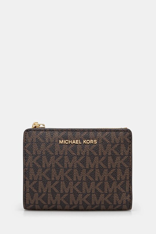 Πορτοφόλι MICHAEL Michael Kors συνθετικό καφέ 32S5G8ED7V