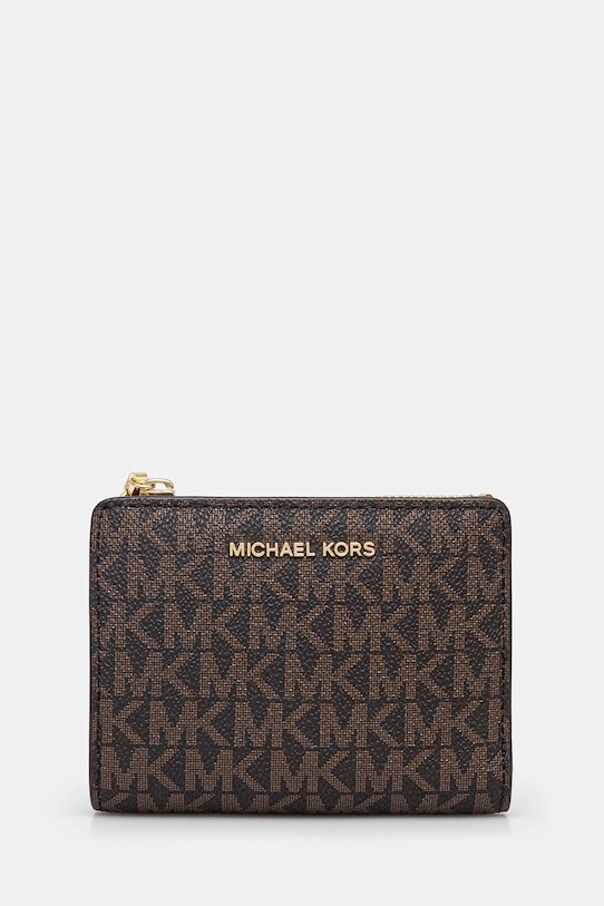 MICHAEL Michael Kors portafoglio stampa all-over marrone 32S5G8ED7V