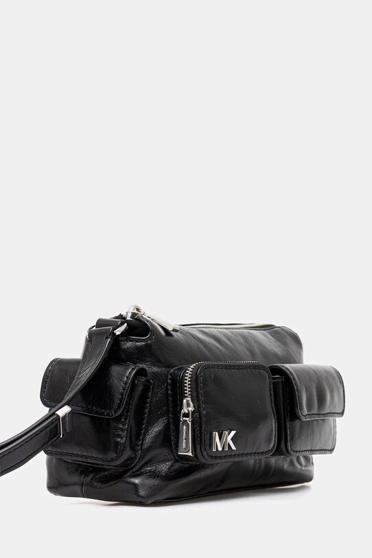 Kožená kabelka MICHAEL Michael Kors 32S5SM3C5Y černá SS25