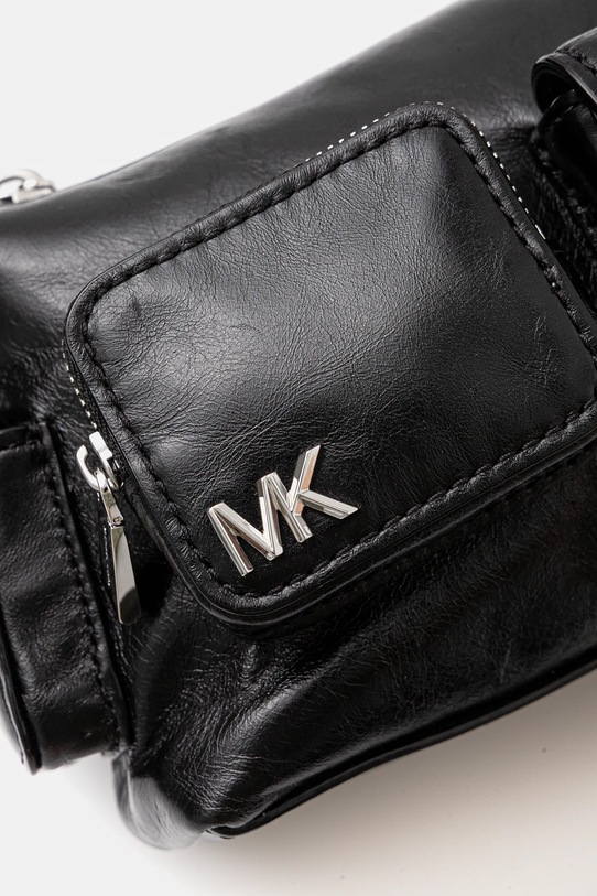 Kožená kabelka MICHAEL Michael Kors 32S5SM3C5Y černá