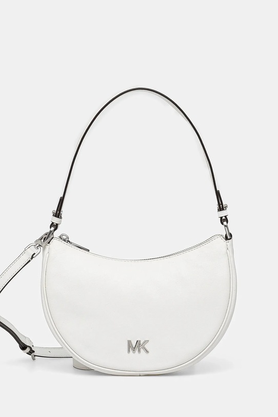 MICHAEL Michael Kors poșetă de piele uni alb 32S5S8QU1L