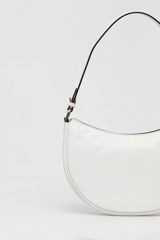 Accesorii MICHAEL Michael Kors poșetă de piele 32S5S8QU1L alb