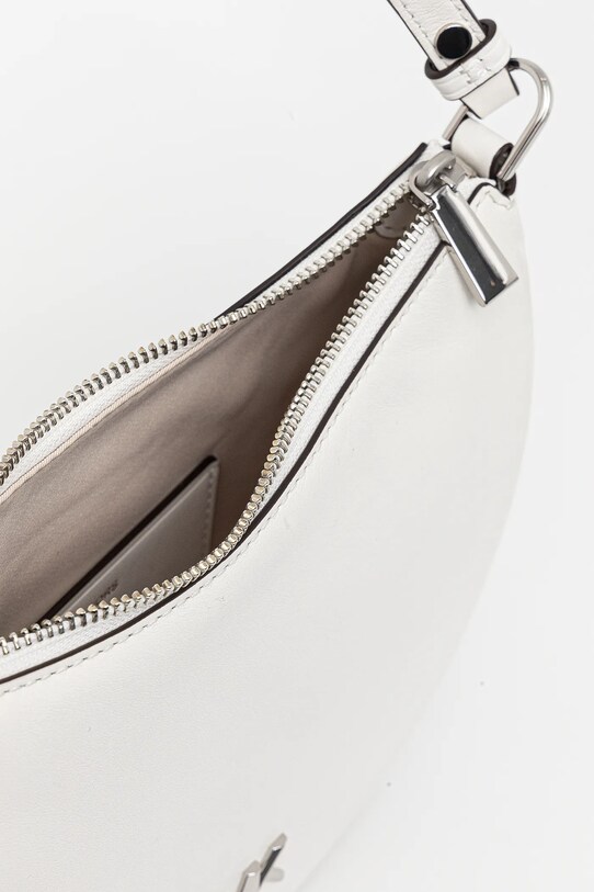 Кожена чанта MICHAEL Michael Kors 32S5S8QU1L бял