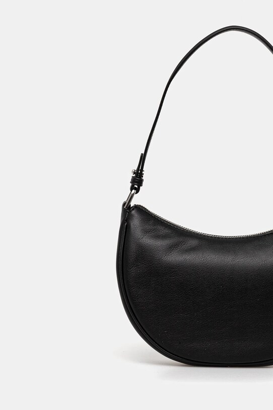 Αξεσουάρ Δερμάτινη τσάντα MICHAEL Michael Kors 32S5S8QU1L μαύρο