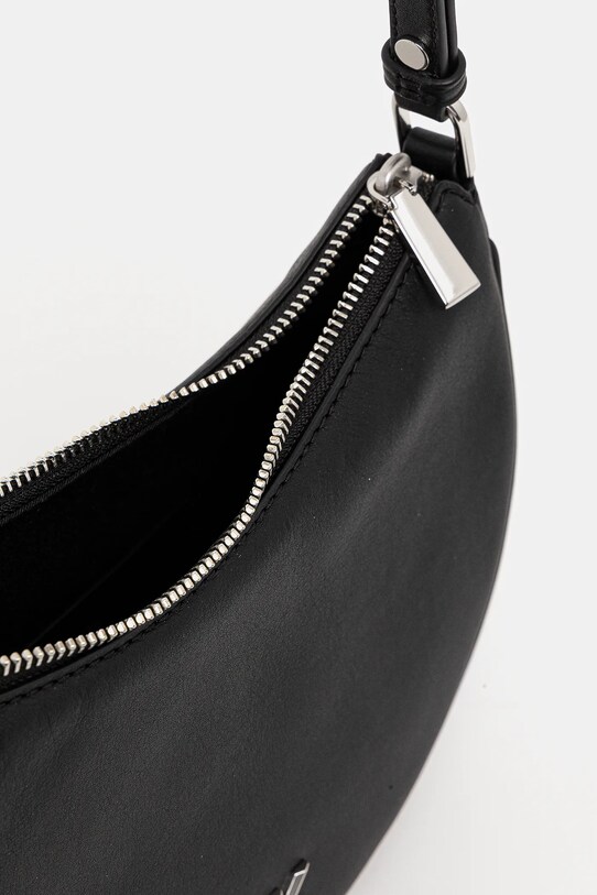 Δερμάτινη τσάντα MICHAEL Michael Kors 32S5S8QU1L μαύρο
