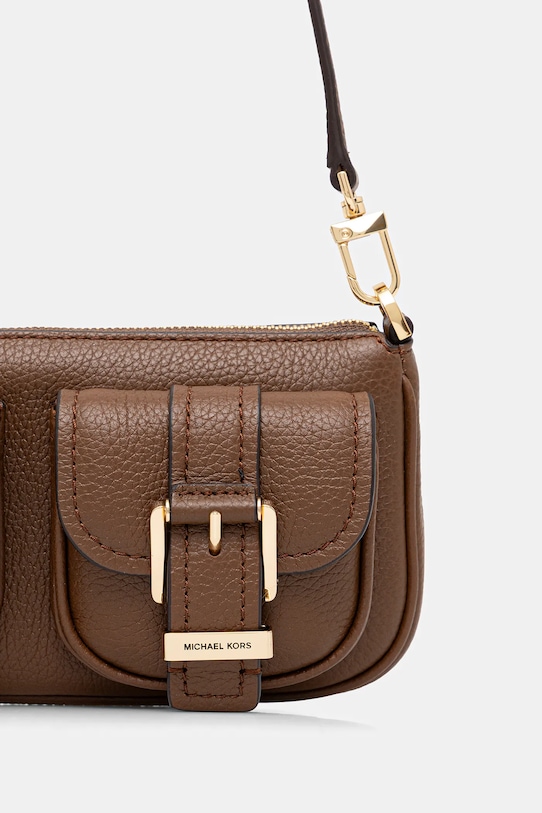 Doplňky Kožená kabelka MICHAEL Michael Kors 32S5GZCU1L hnědá