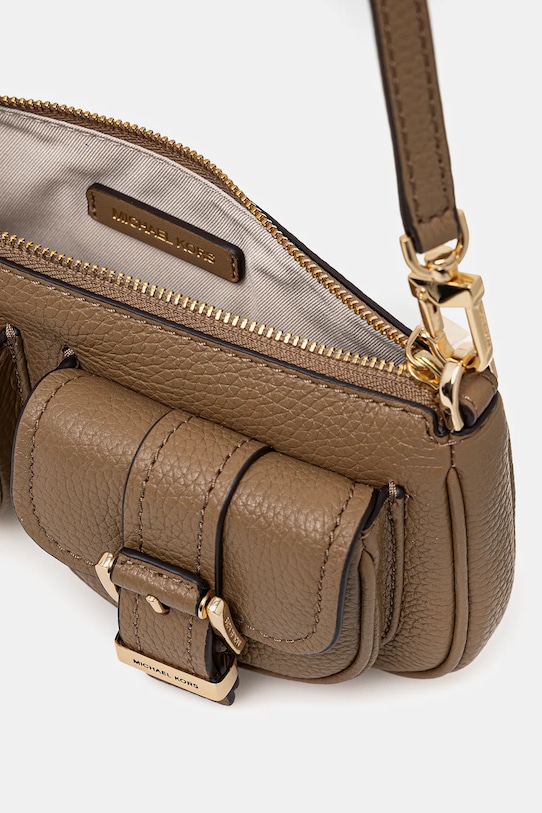 MICHAEL Michael Kors torebka skórzana 32S5GZCU1L brązowy