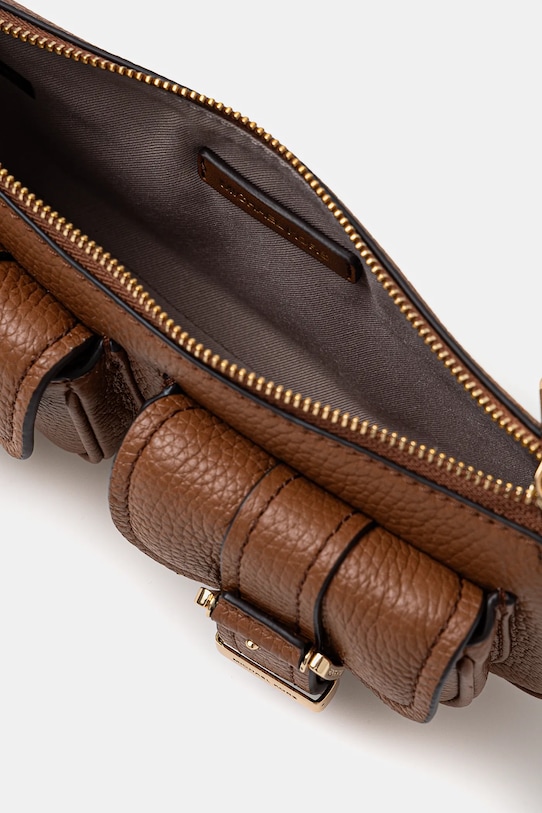 MICHAEL Michael Kors poseta de piele 32S5GZCU1L maro