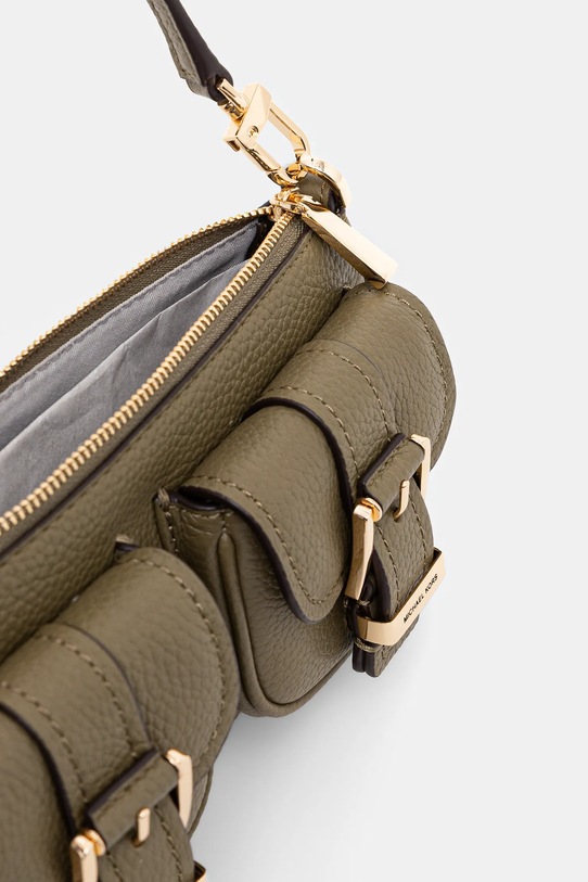 Kožená kabelka MICHAEL Michael Kors 32S5GZCU1L zelená