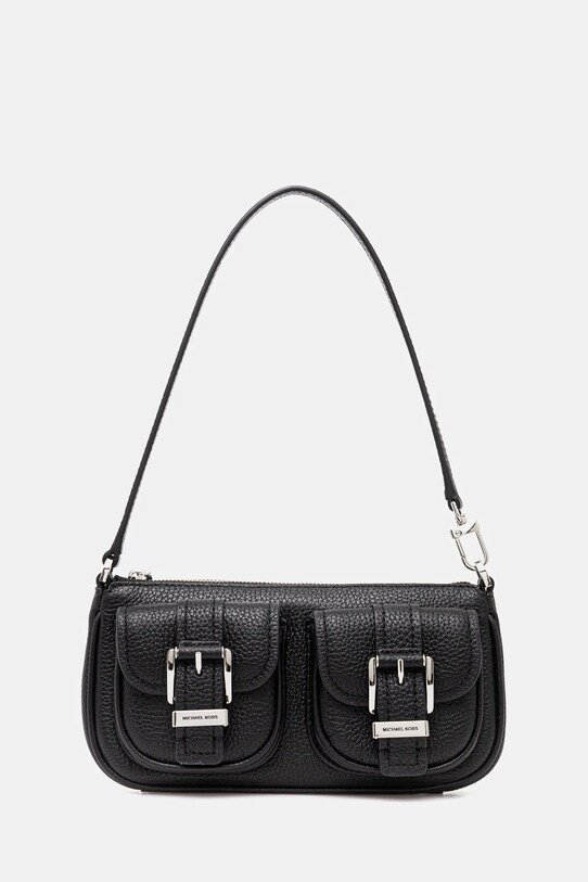Кожаная сумочка MICHAEL Michael Kors кожа чёрный 32S5SZCU1L