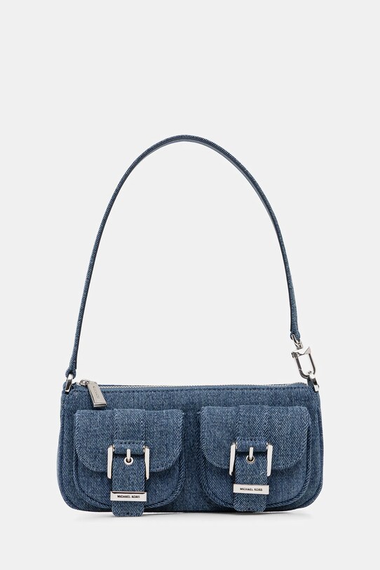 Torbica MICHAEL Michael Kors Tekstil modra 32S5SZCU5C