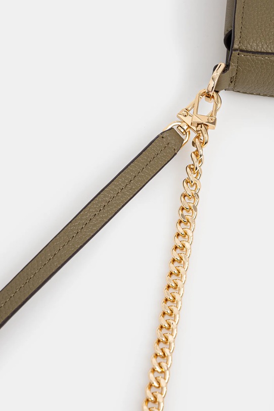 Kožna torba MICHAEL Michael Kors zelena 32S5GYTU1L