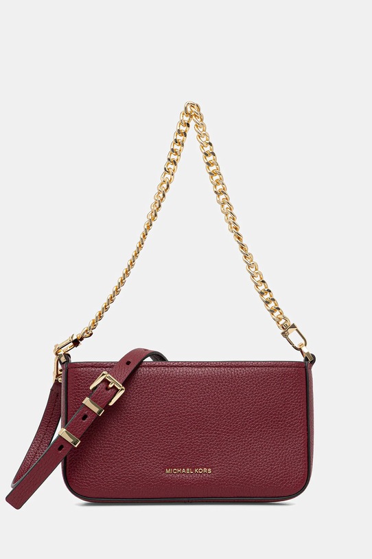 MICHAEL Michael Kors torebka skórzana skóra licowa bordowy 32S5GYTU1L