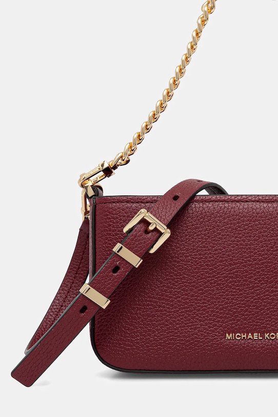 MICHAEL Michael Kors torebka skórzana bordowy 32S5GYTU1L