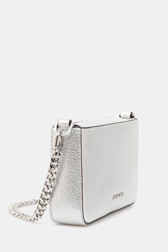 Kožená kabelka MICHAEL Michael Kors 32S5SYTC5M strieborná SS25