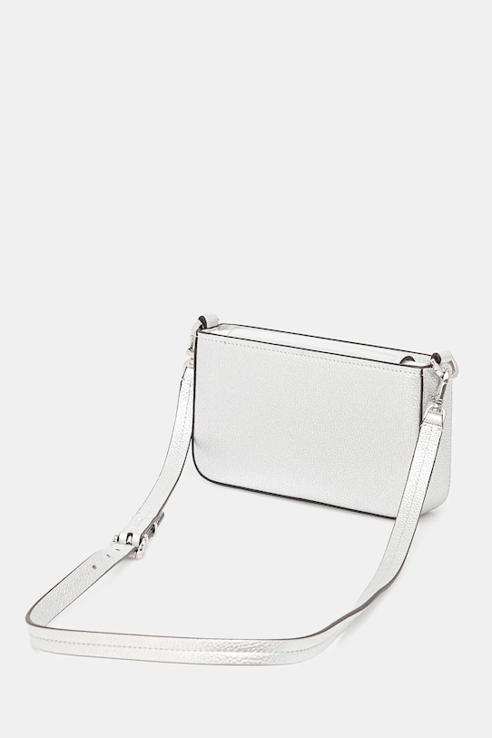 Akcesoria MICHAEL Michael Kors torebka skórzana 32S5SYTC5M srebrny