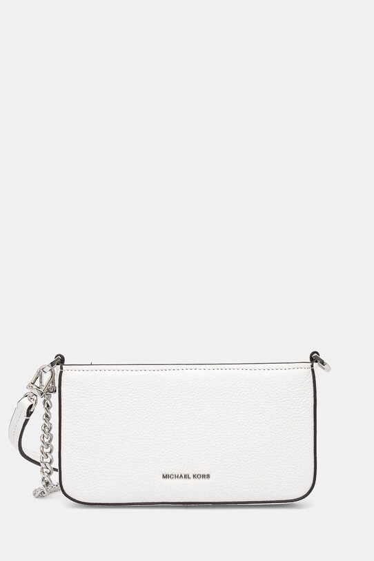 Шкіряна сумочка MICHAEL Michael Kors лицьова шкіра білий 32S5SYTU1L