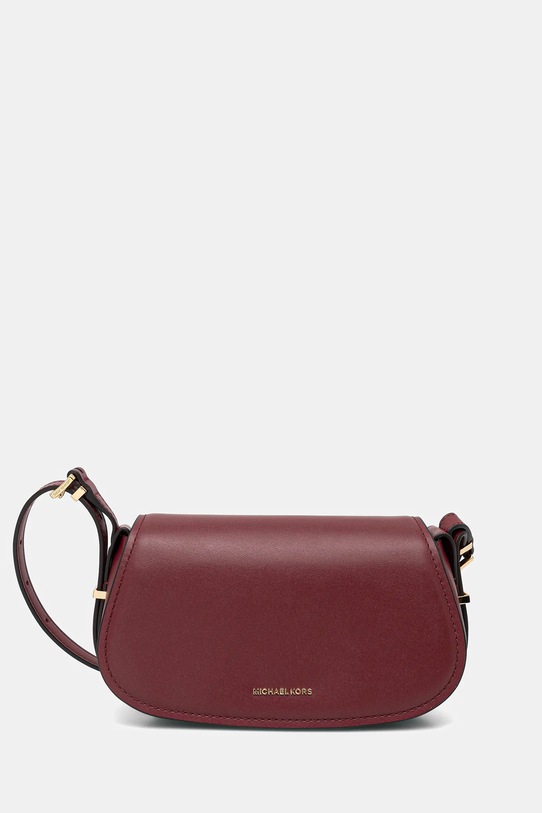 MICHAEL Michael Kors torebka skórzana bordowy 32S5GL0C1L