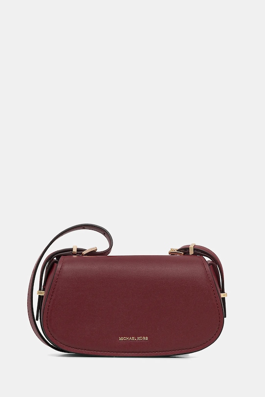 Kožená kabelka MICHAEL Michael Kors burgundské 32S5GL0C1L