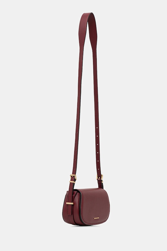 Kožená kabelka MICHAEL Michael Kors 32S5GL0C1L burgundské SS25