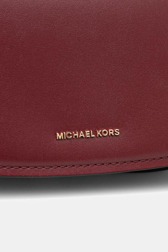 Kožená kabelka MICHAEL Michael Kors burgundské 32S5GL0C1L