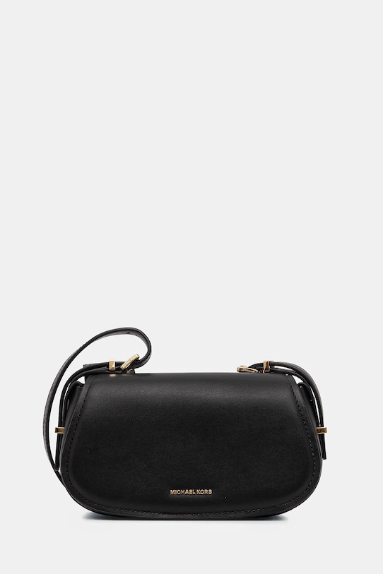 Кожена чанта MICHAEL Michael Kors гладка кожа черен 32S5GL0C1L
