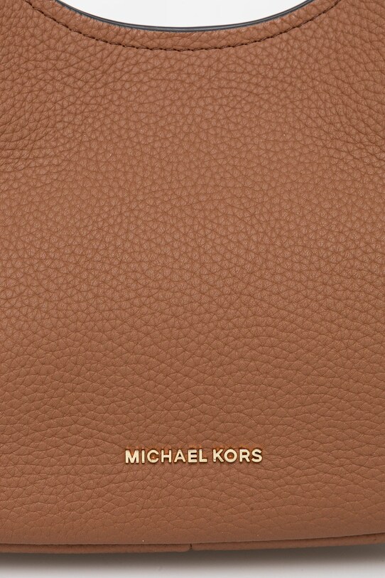 Kožená kabelka MICHAEL Michael Kors hnedá 30F4GY5H1L