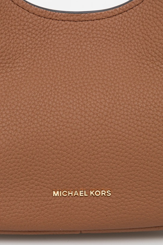 Kožená kabelka MICHAEL Michael Kors hnědá 30F4GY5H1L