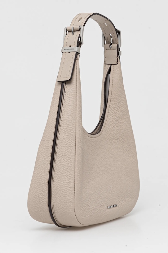 Kožna torba MICHAEL Michael Kors 30F4SY5H1L bež SS25