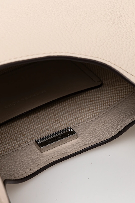 Kožna torba MICHAEL Michael Kors bež 30F4SY5H1L