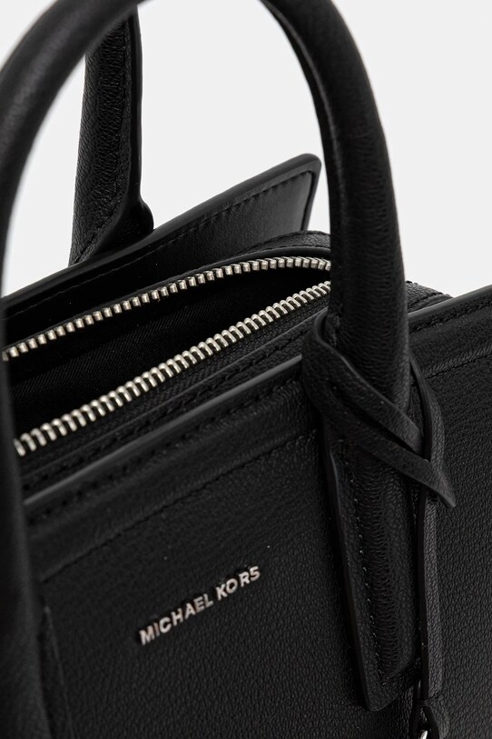 Kožna torba MICHAEL Michael Kors 30S5S9IS1L crna